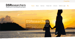 Desktop Screenshot of dsresearchers.co.uk